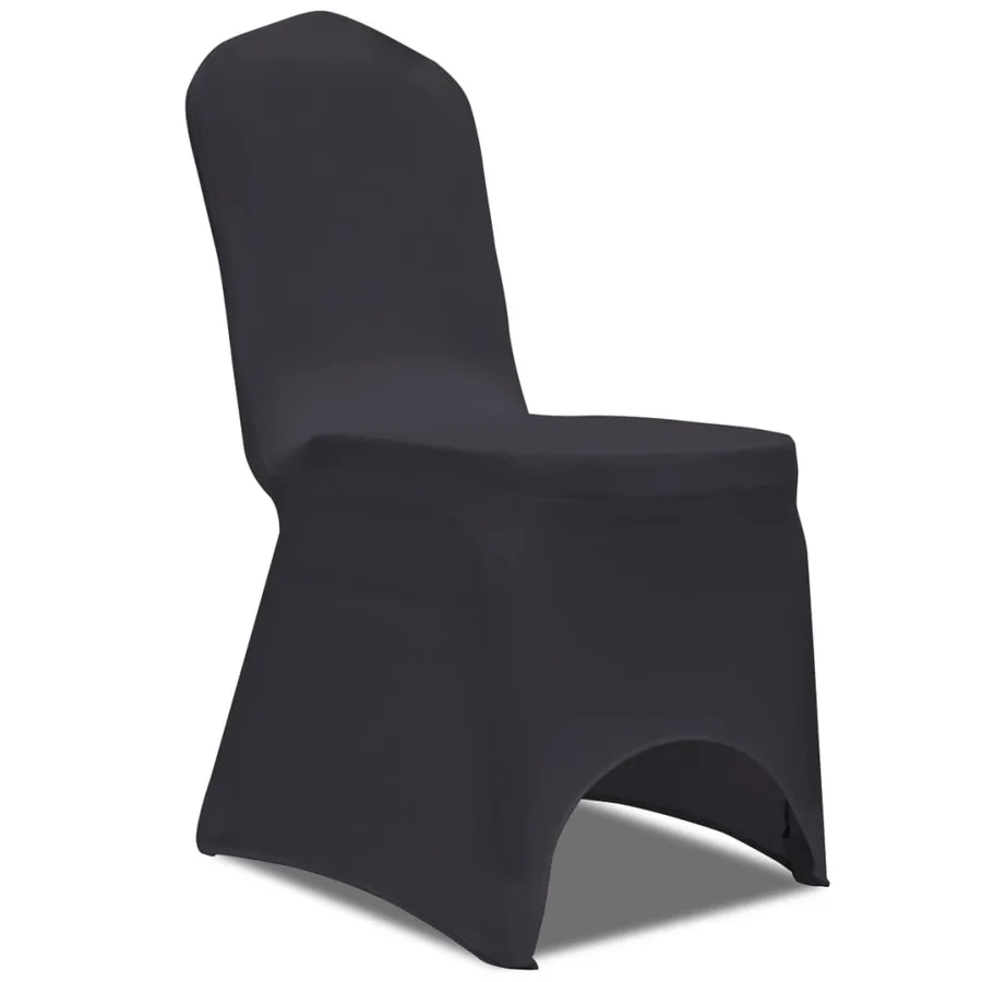 Housse de chaise extensible 4 pcs Anthracite - 2