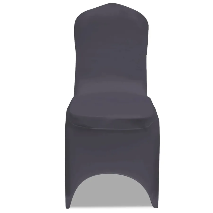 Housse de chaise extensible 4 pcs Anthracite - 3