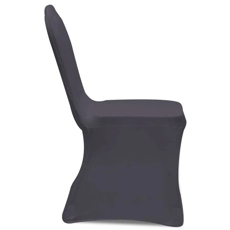 Housse de chaise extensible 4 pcs Anthracite - 4