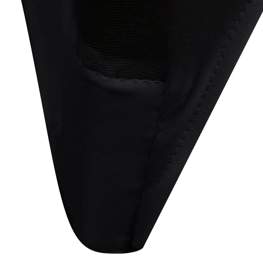 Housses élastiques de chaise Noir 24 pcs - 6