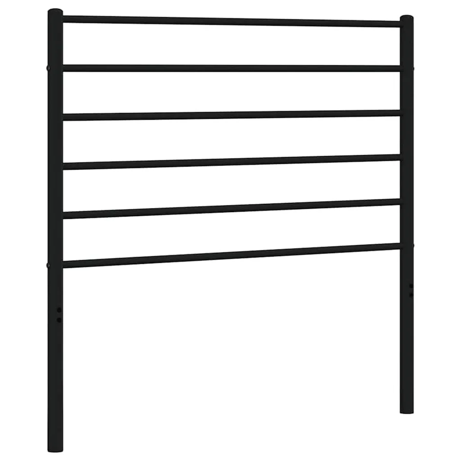 Tête de lit de remplacement métal noir 90 cm - 2