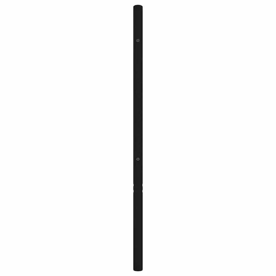 Tête de lit de remplacement métal noir 90 cm - 5