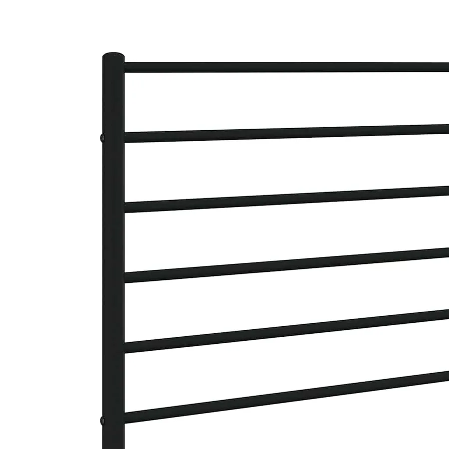 Tête de lit de remplacement métal noir 90 cm - 6