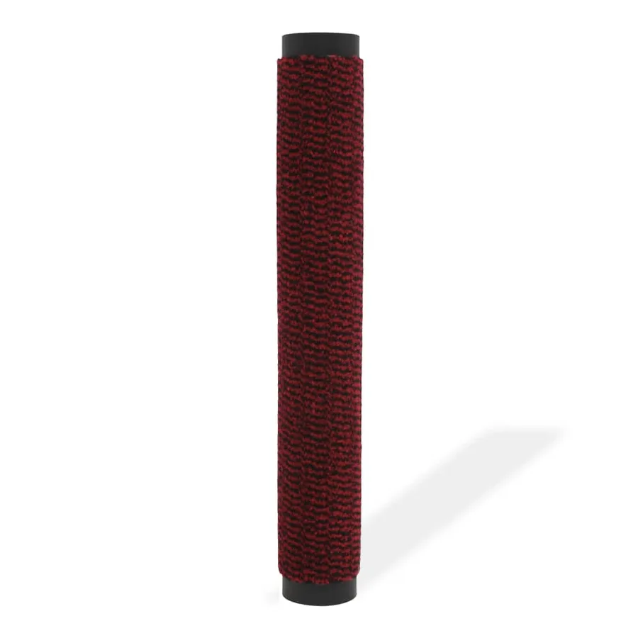 Paillasson rectangulaire 80 x 120 cm Rouge - 2