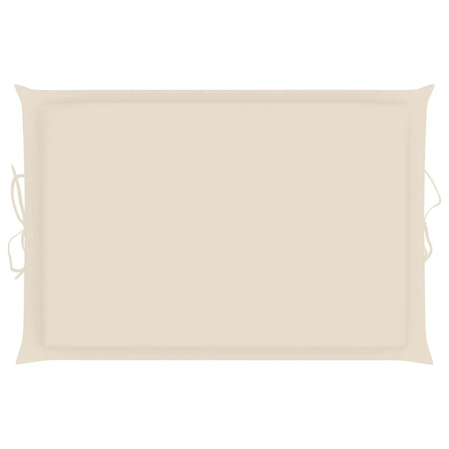 Chaise longue de jardin avec coussin Bois d'acacia solide - 13
