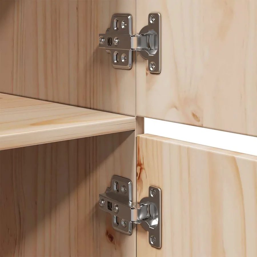 Buffet haut 34x40x108,5 cm Bois massif de pin - 10