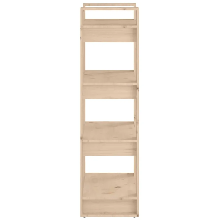 Bibliothèque/Séparateur de pièce 60x35x125 cm Bois massif - 4