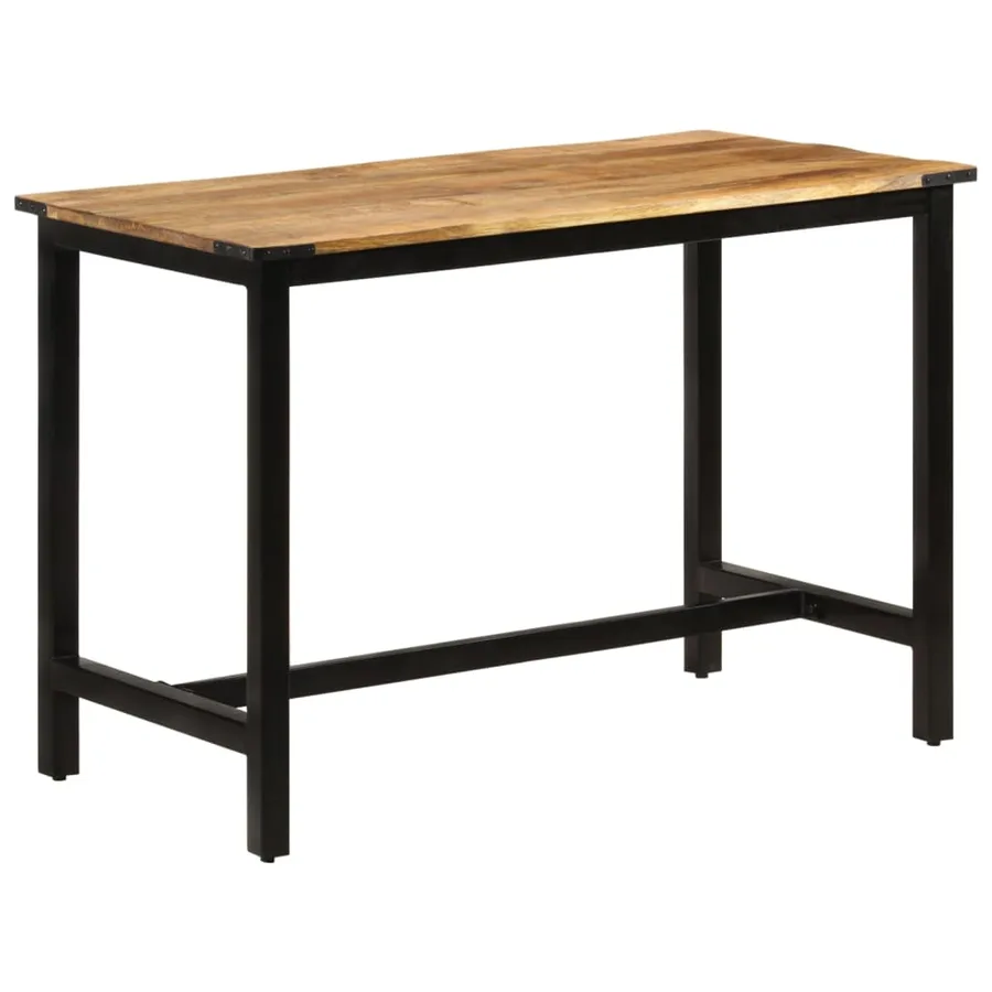 Table à dîner 110x60x76 cm Bois de manguier massif - 11
