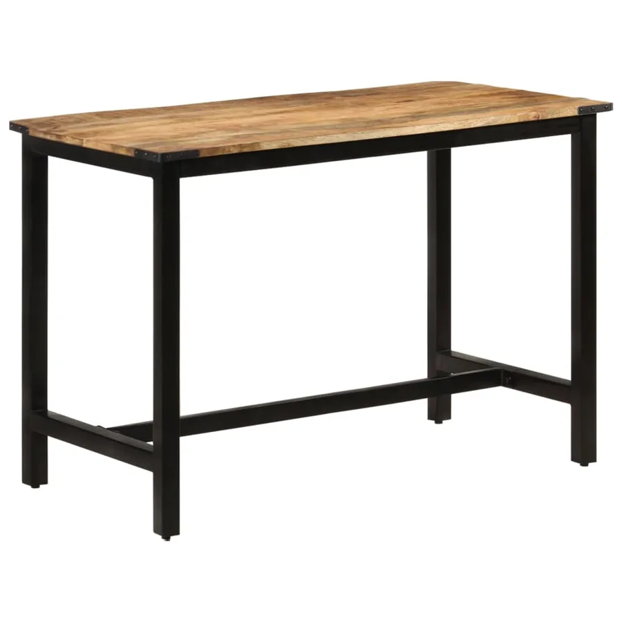Table à dîner 110x60x76 cm Bois de manguier massif - 12