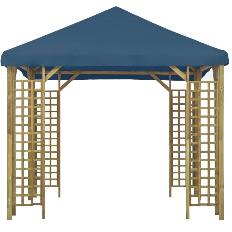 Belvédère 3x3 m Bleu - 2