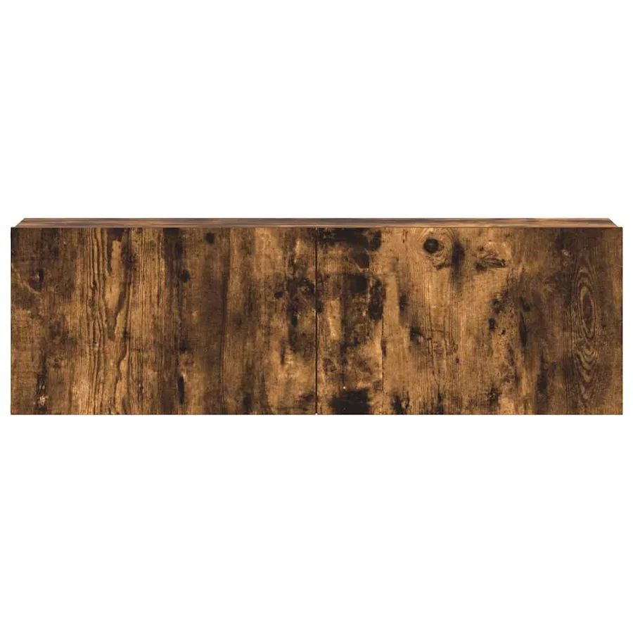 Ensemble de meubles TV 3 pcs Chêne fumé Bois d'ingénierie - 4