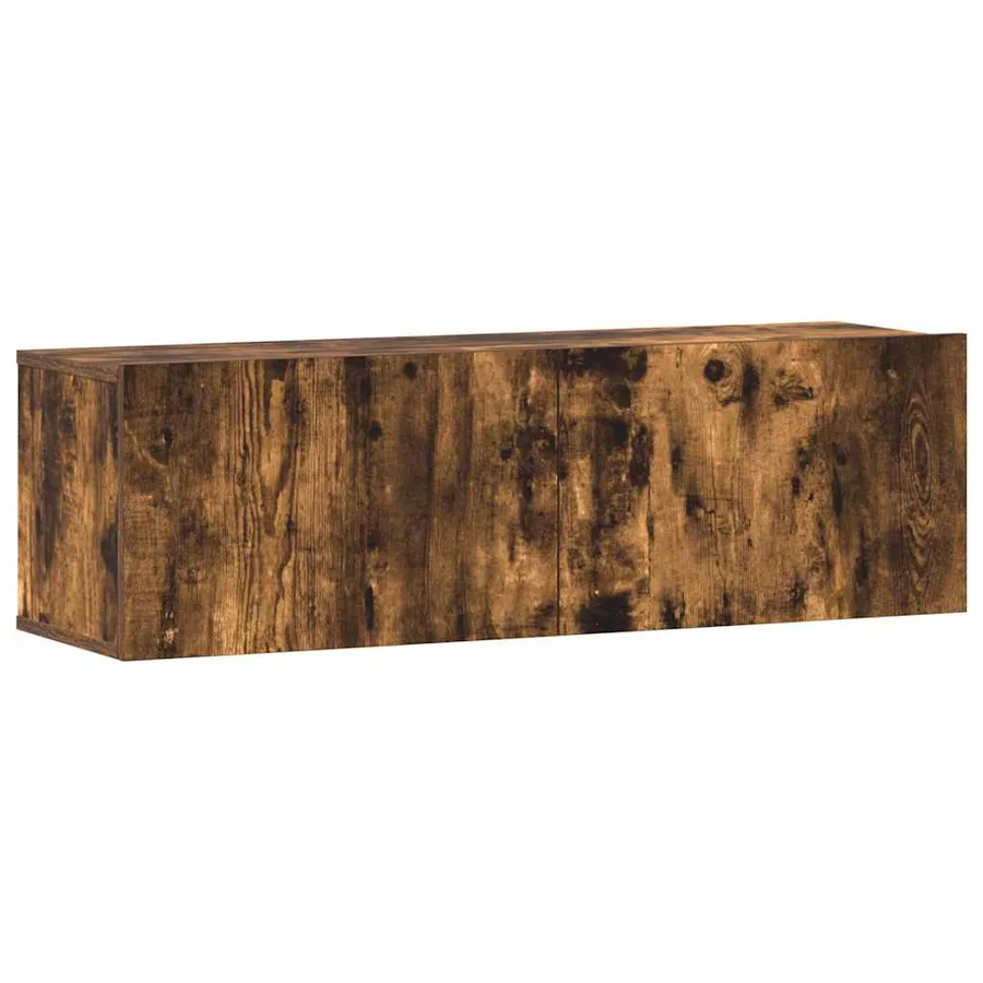 Ensemble de meubles TV 3 pcs Chêne fumé Bois d'ingénierie - 5