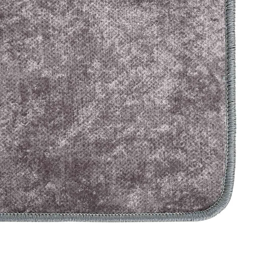 Tapis lavable 190x300 cm gris - 5