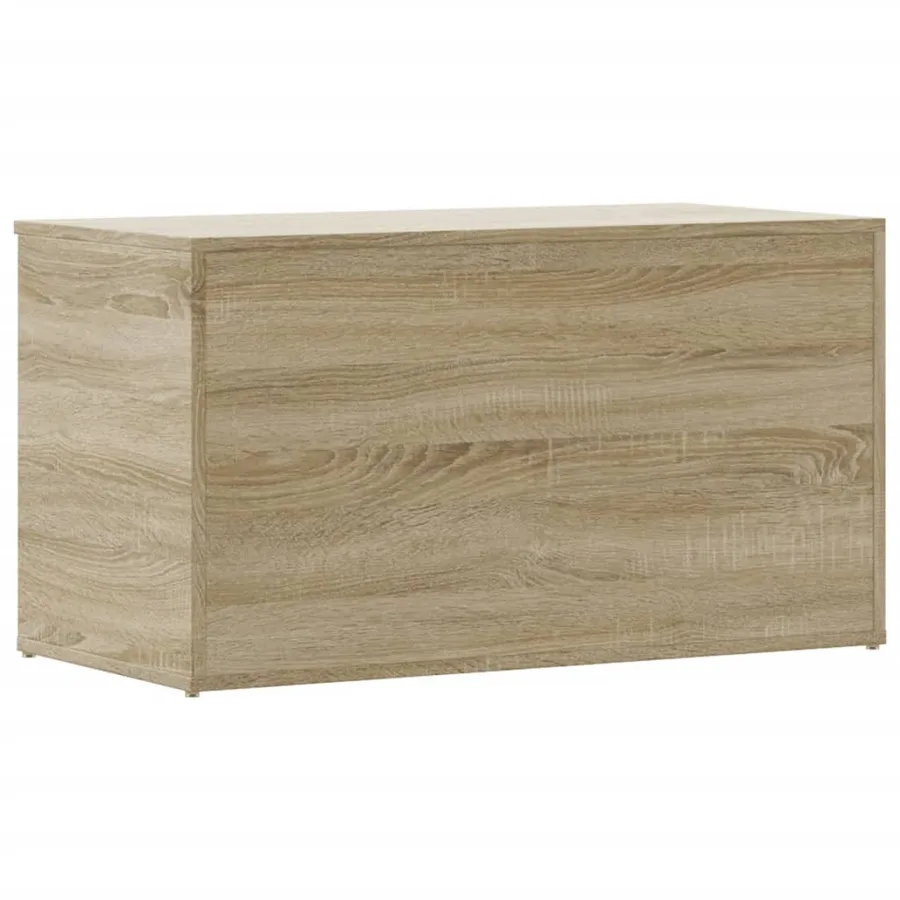 Coffre de rangement Chêne sonoma 84x42x46 cm Bois d'ingénierie - 6
