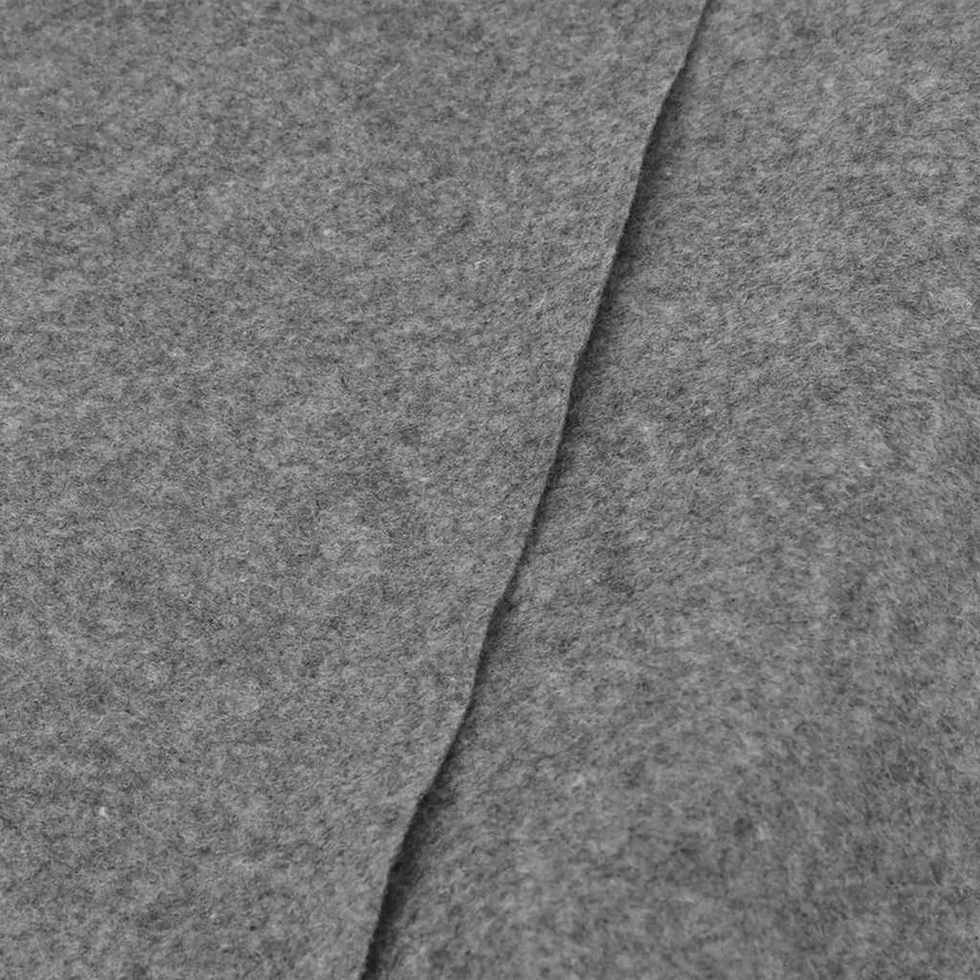 Bâche de piscine gris clair Ø366 cm géotextile polyester - 5