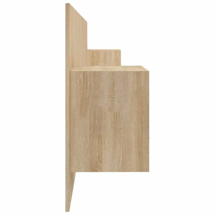 Tête de lit avec armoires Chêne sonoma Bois d'ingénierie - 4