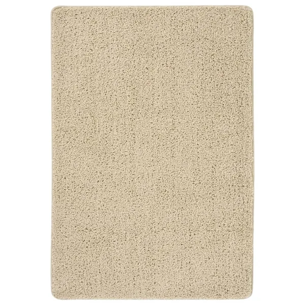 Tapis shaggy antidérapant Crème 160x230 cm