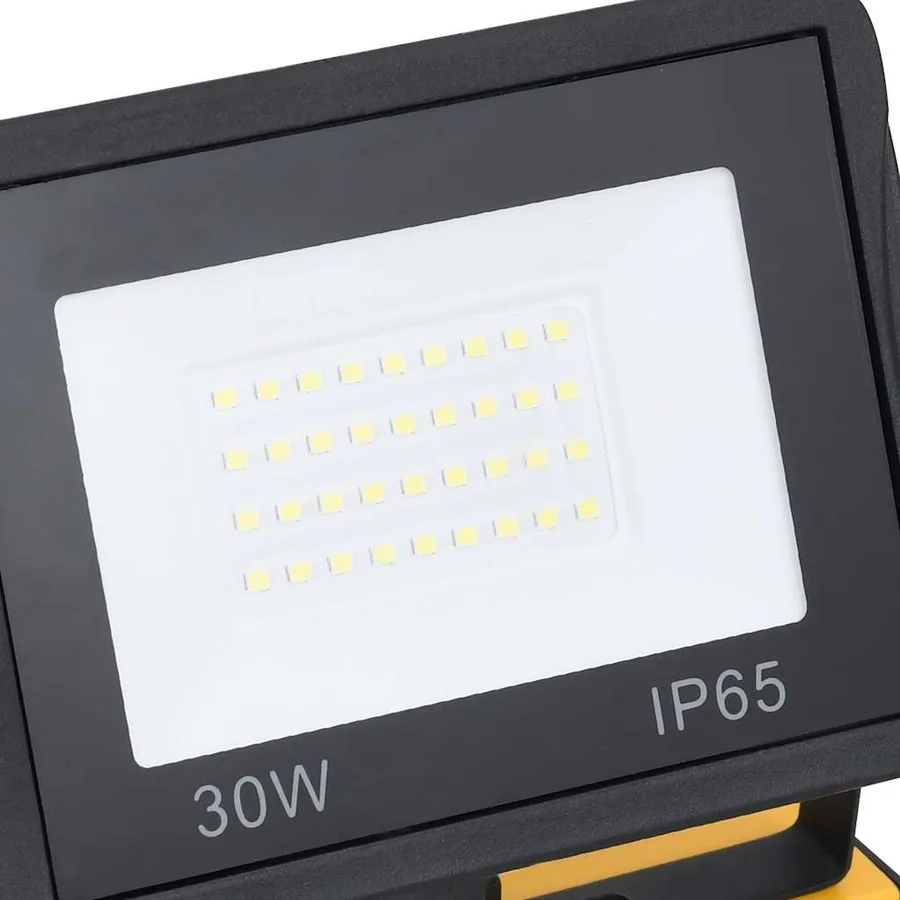 Projecteur à LED avec poignée 2x30 W Blanc chaud - 10