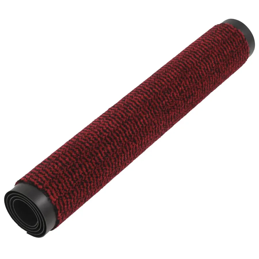 Paillassons rectangulaires 2 pcs 60 x 90 cm Rouge - 3