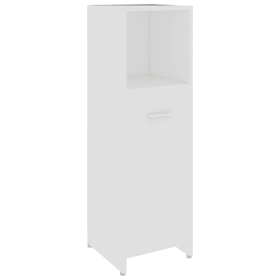 Ensemble de meubles de salle de bain 3pcs Blanc Bois ingénierie - 6