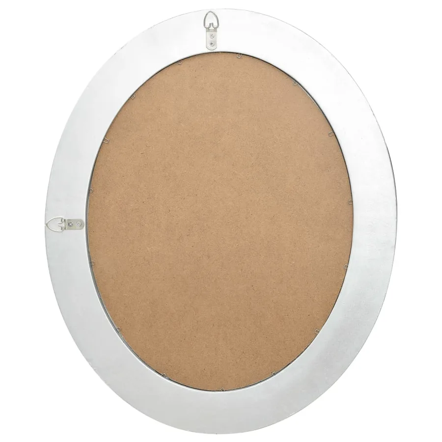 Miroir mural style baroque 50x60 cm Argenté - 5