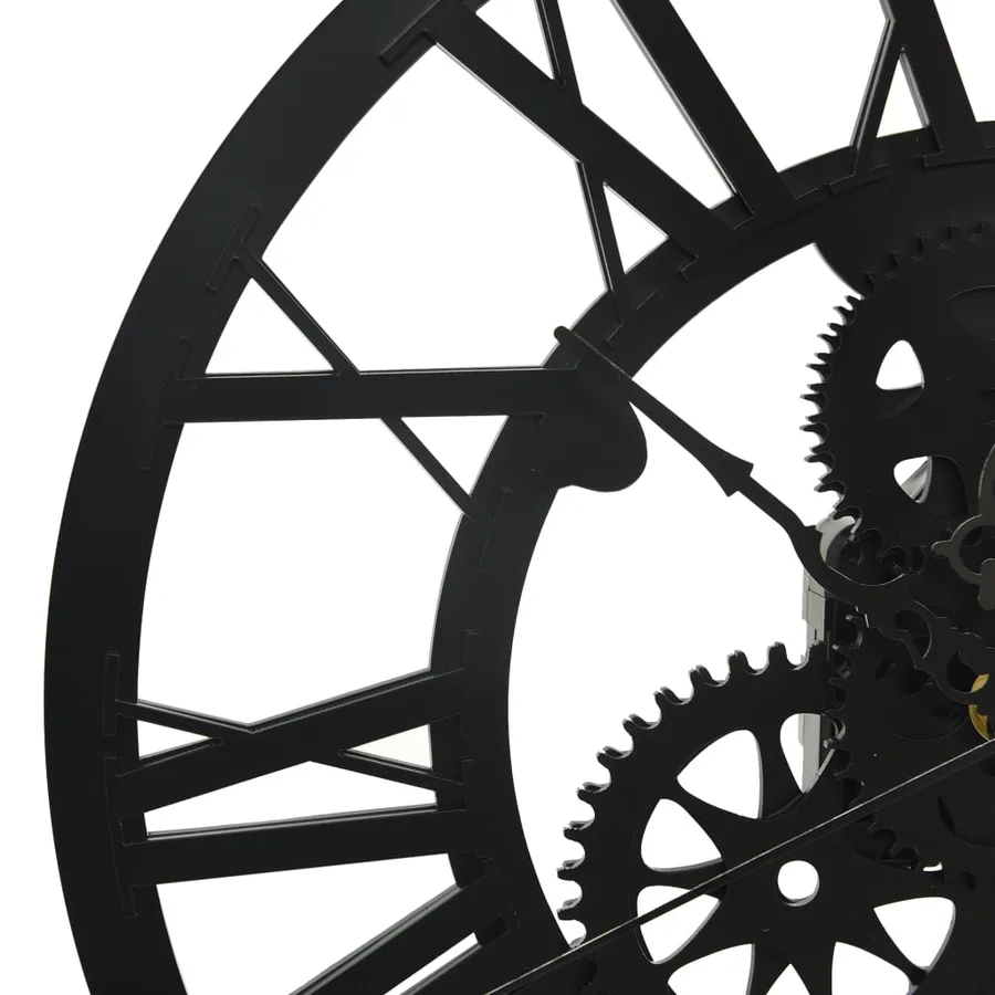 Horloge murale Noir 30 cm Acrylique - 4