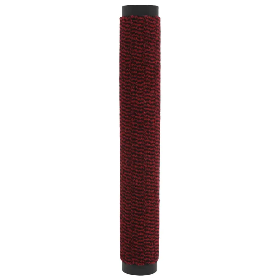 Paillassons rectangulaires 2 pcs 80 x 120 cm Rouge - 4