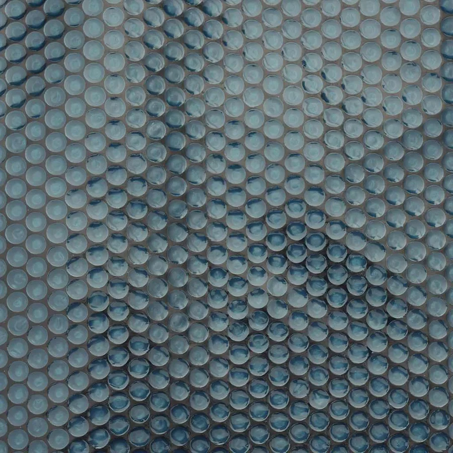 Film solaire de piscine flottant PE 549 cm Noir et bleu - 6
