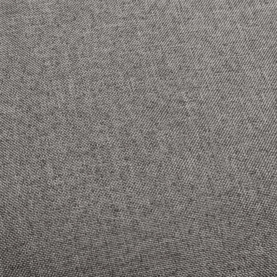 Tabourets de bar lot de 2 gris foncé tissu - 8