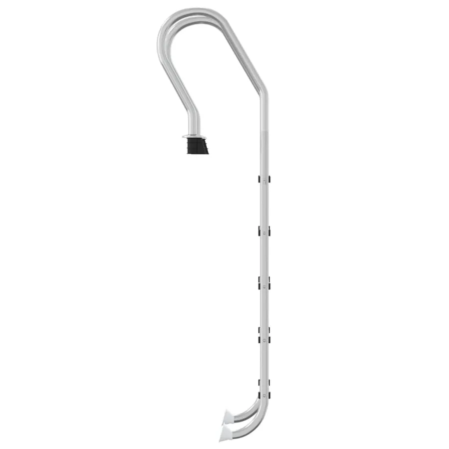 Échelle de piscine 54x38x211 cm acier inoxydable 304 - 4