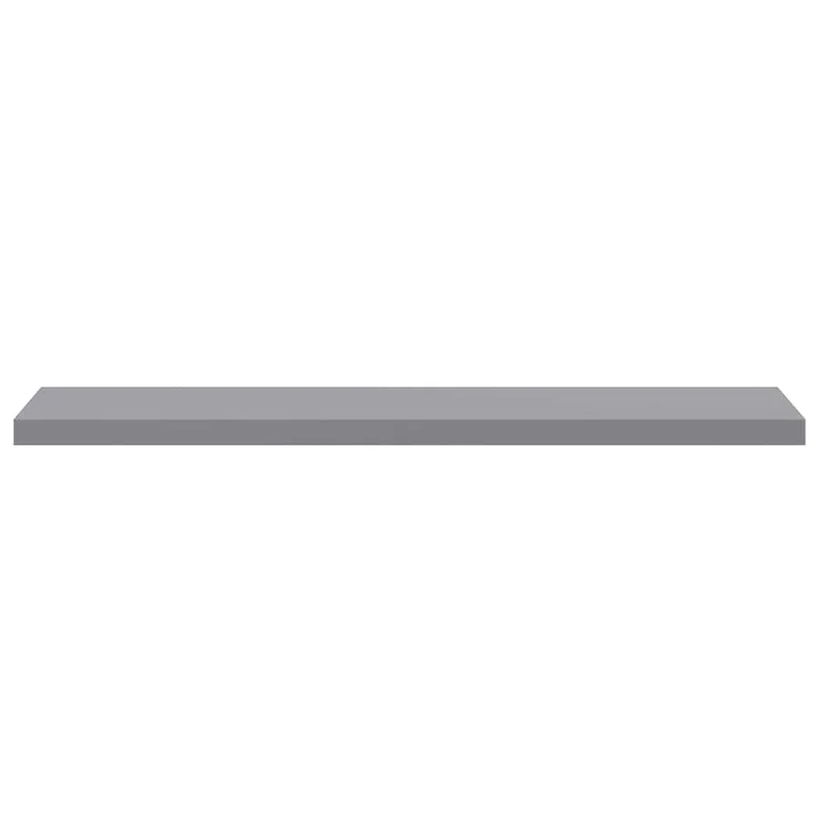 Étagère murale flottante gris 120x23,5x3,8 cm MDF - 6