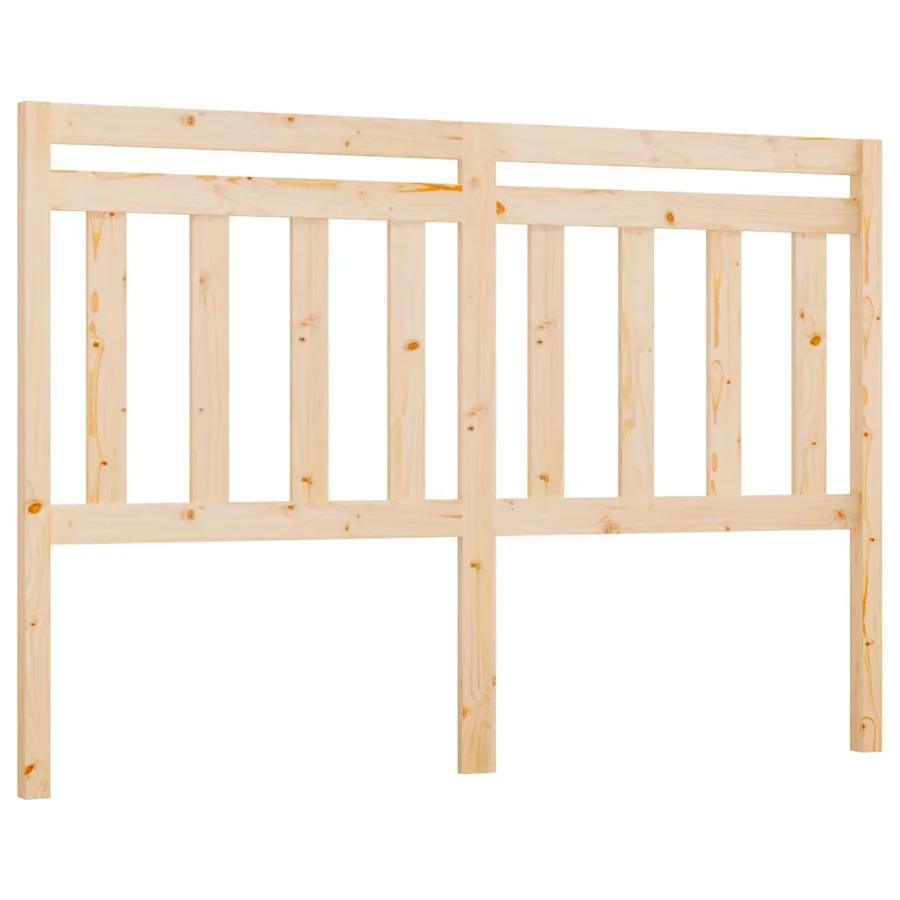 Tête de lit 140x4x100 cm Bois massif de pin - 2