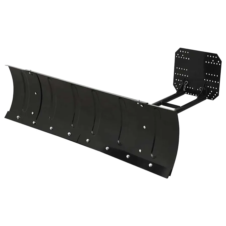 Chasse-neige pour VTT 150x38 cm Noir