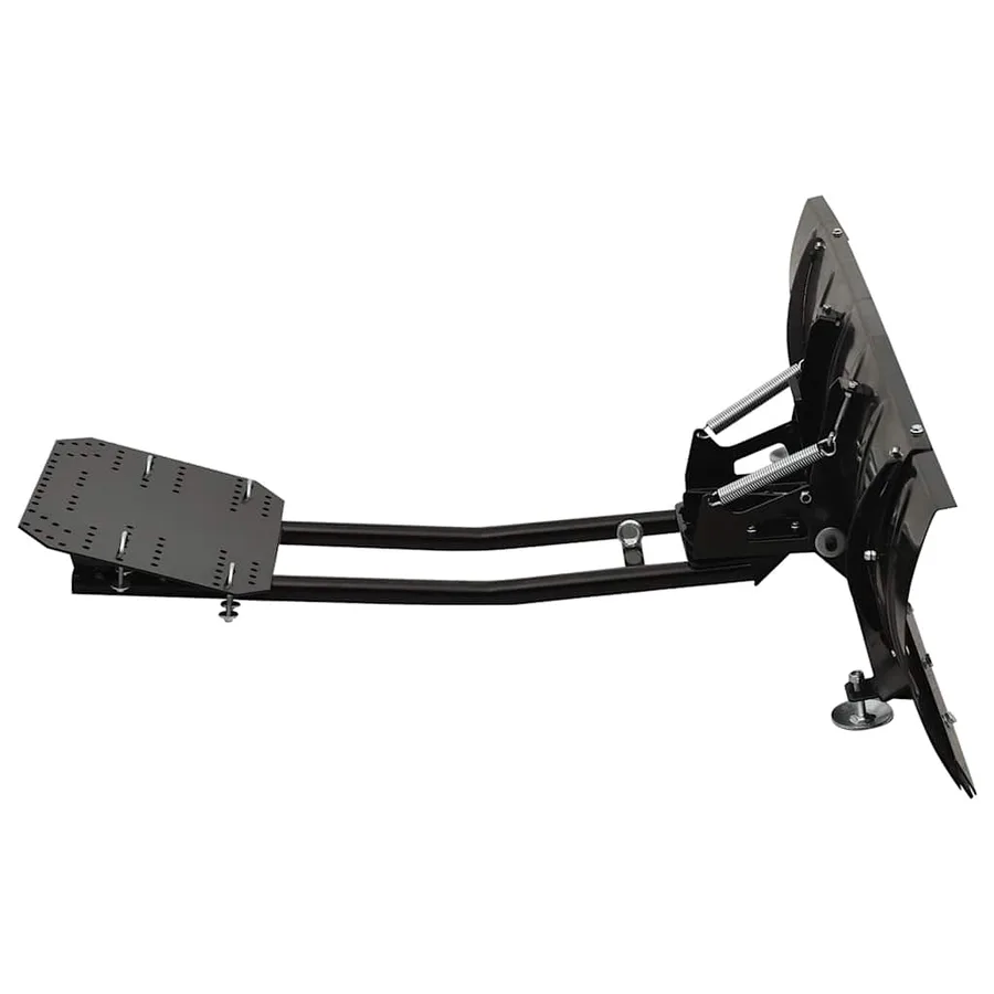 Chasse-neige pour VTT 150x38 cm Noir - 3