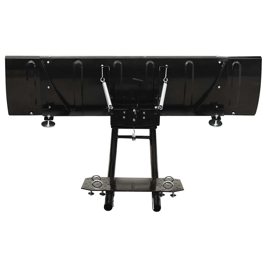 Chasse-neige pour VTT 150x38 cm Noir - 4