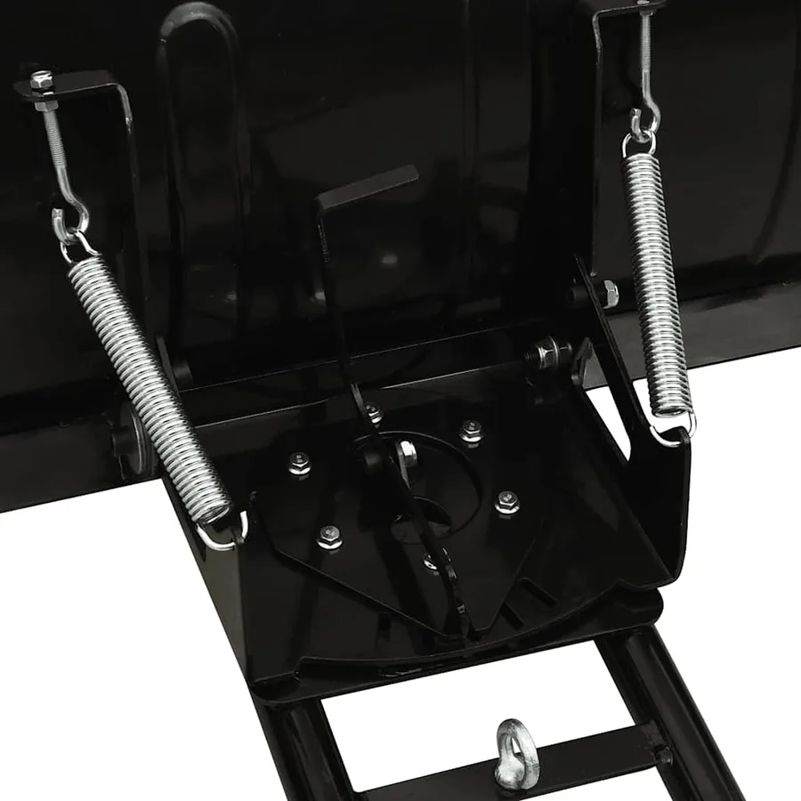 Chasse-neige pour VTT 150x38 cm Noir - 5