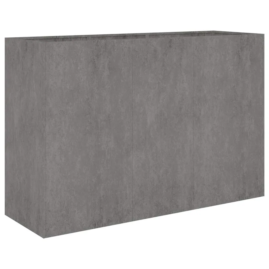 Lit surélevé de jardin 120x40x80 cm acier corten - 3
