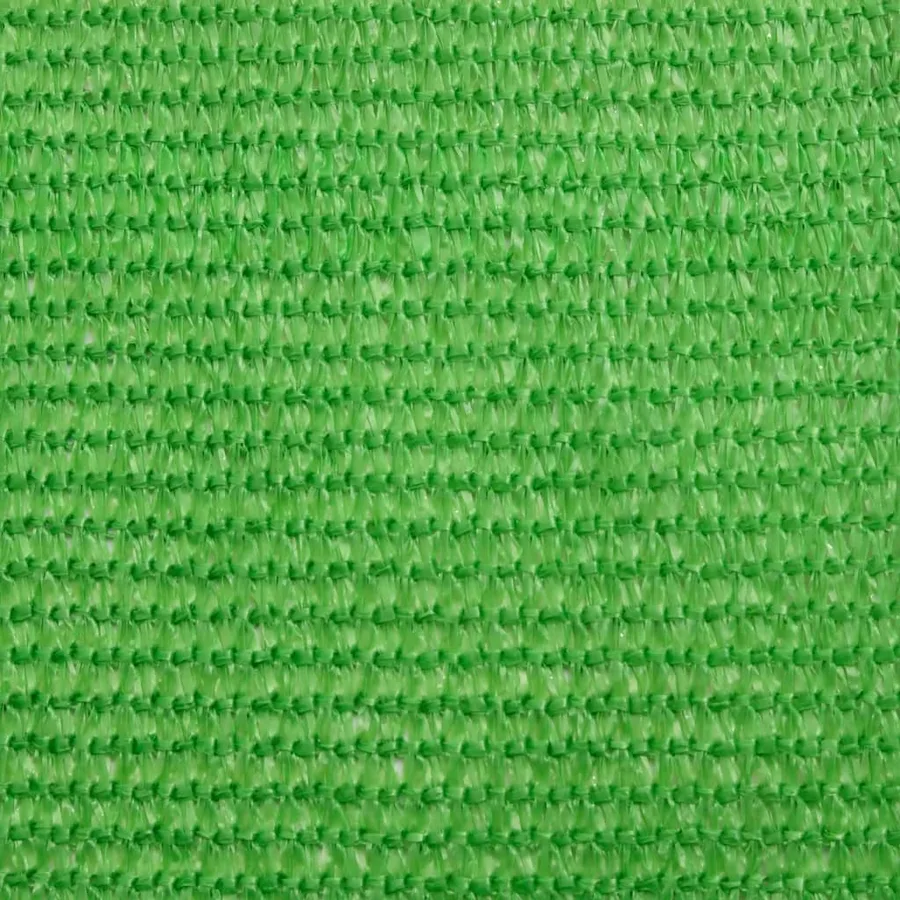 Voile d'ombrage 160 g/m² Vert clair 2,5x3,5 m PEHD - 9