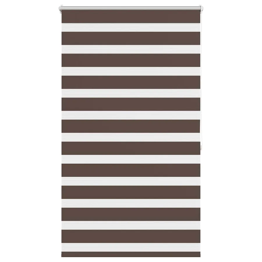 Store vénitien Zebra 80,9 x 175 cm, largeur du tissu 76,7 cm, couleur café - 2