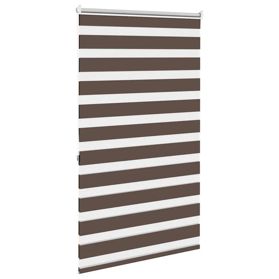 Store vénitien Zebra 80,9 x 175 cm, largeur du tissu 76,7 cm, couleur café - 4