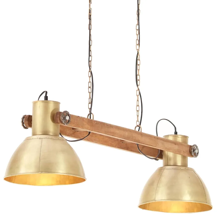 Lampe suspendue industrielle 25 W Laiton 109 cm E27 - 5