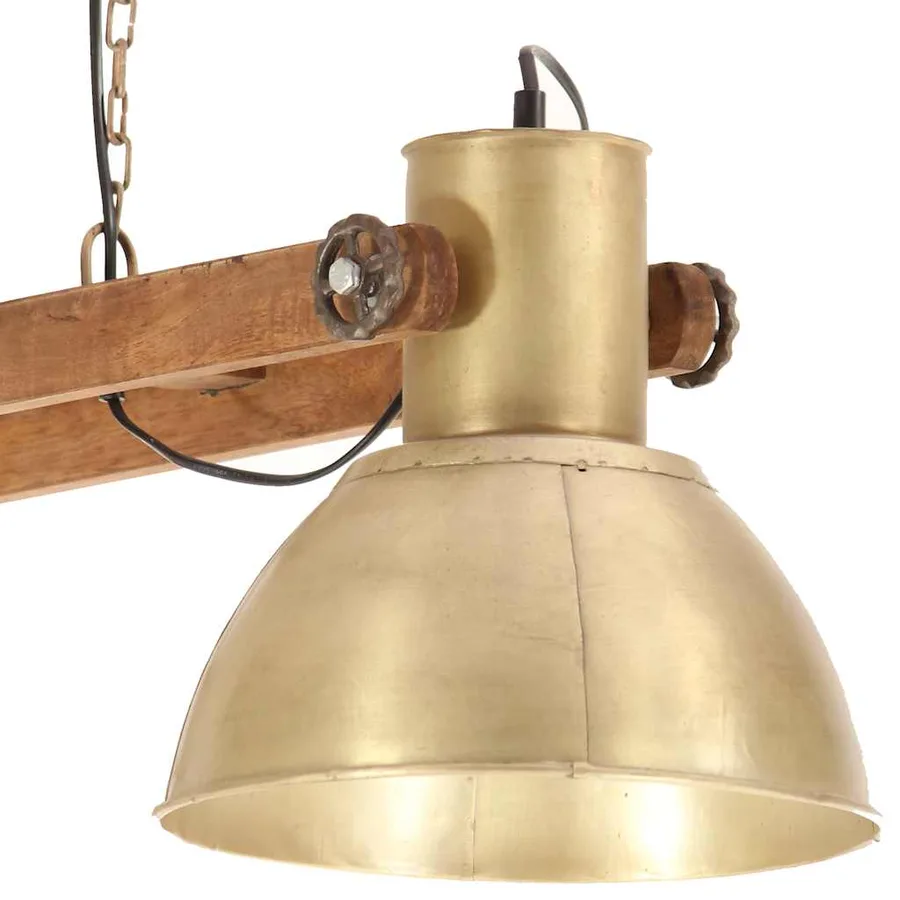 Lampe suspendue industrielle 25 W Laiton 109 cm E27 - 7