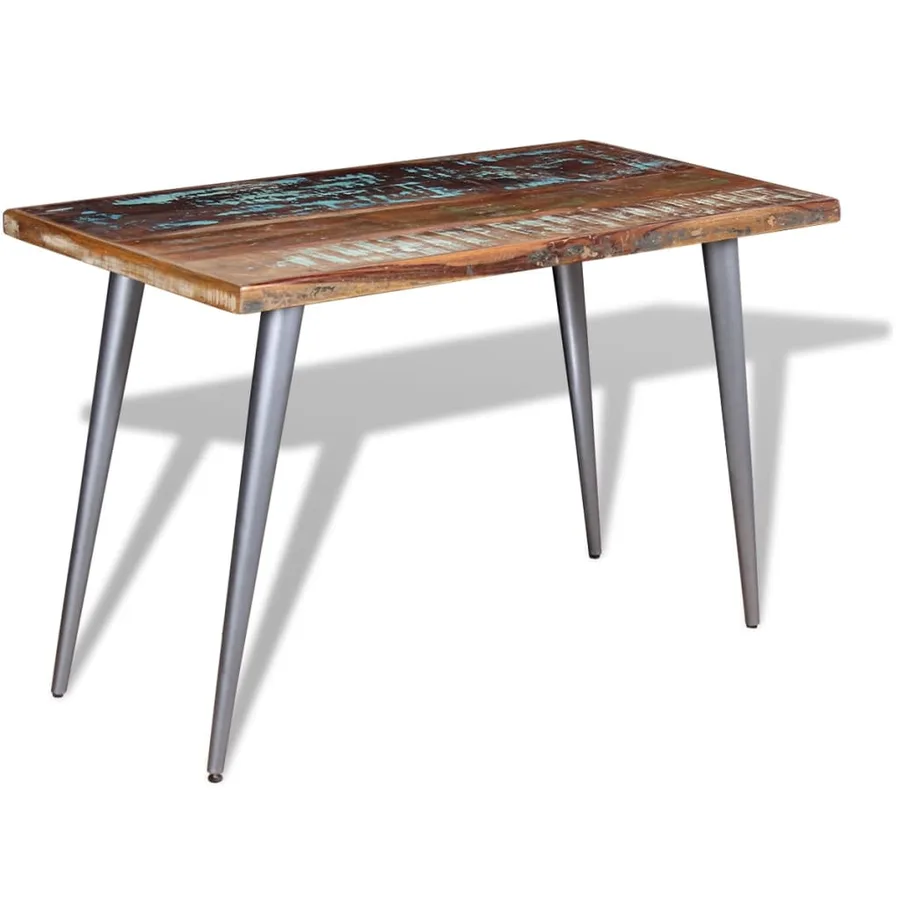 Table à manger Bois de récupération 120x60x76 cm - 2