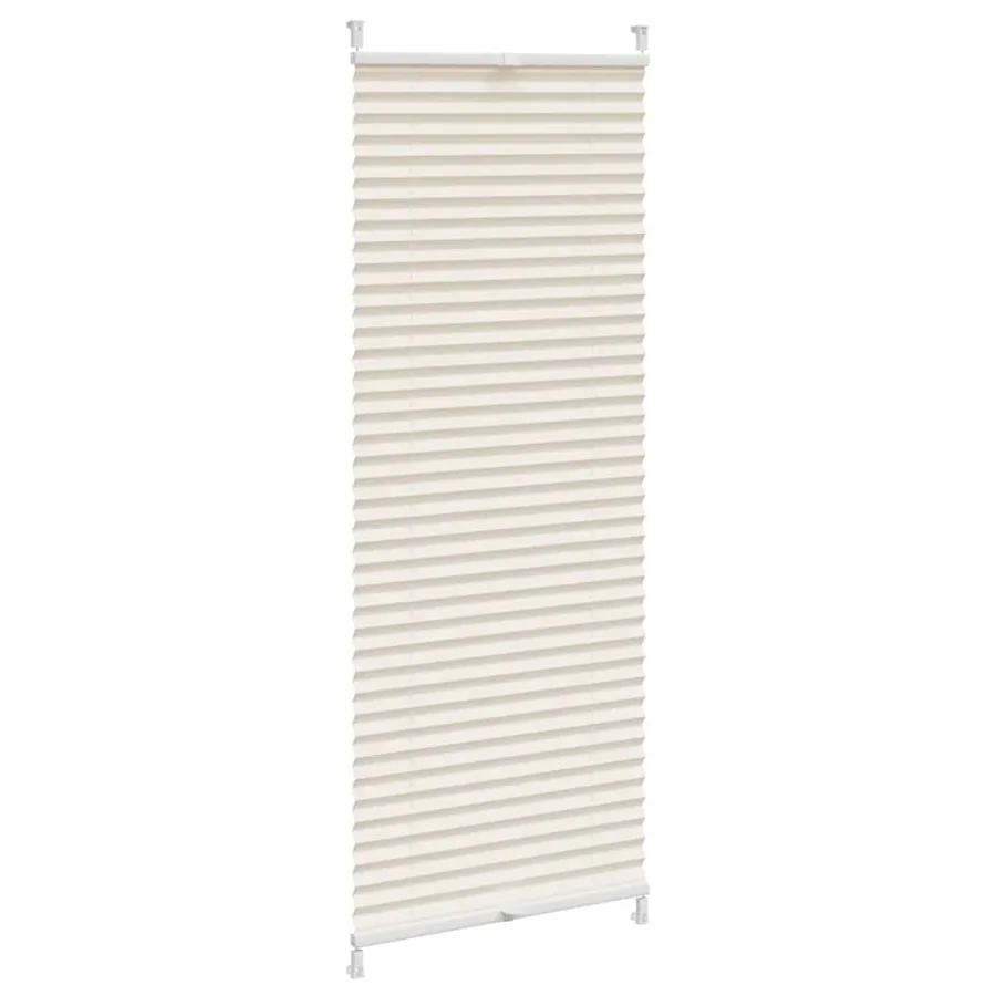 Store plissé 60x125 cm Crème - 3