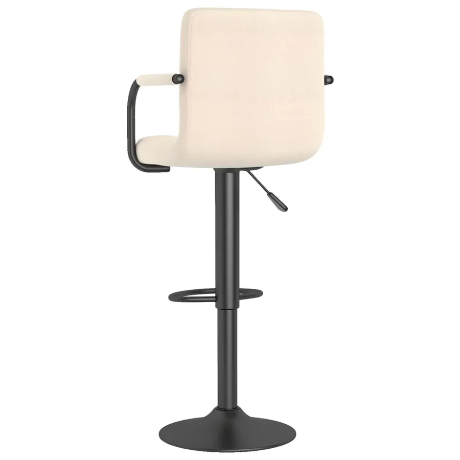 Tabouret de bar Crème Tissu - 5