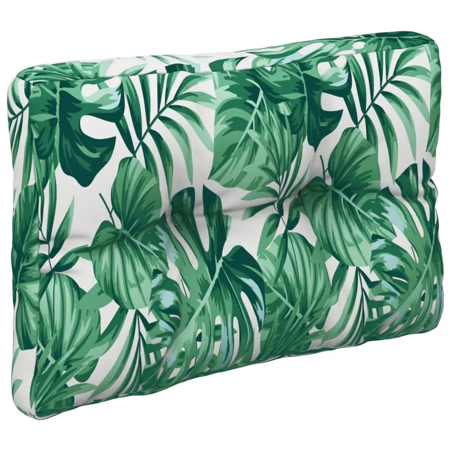 Coussins de palette lot de 2 motif de feuilles tissu - 5