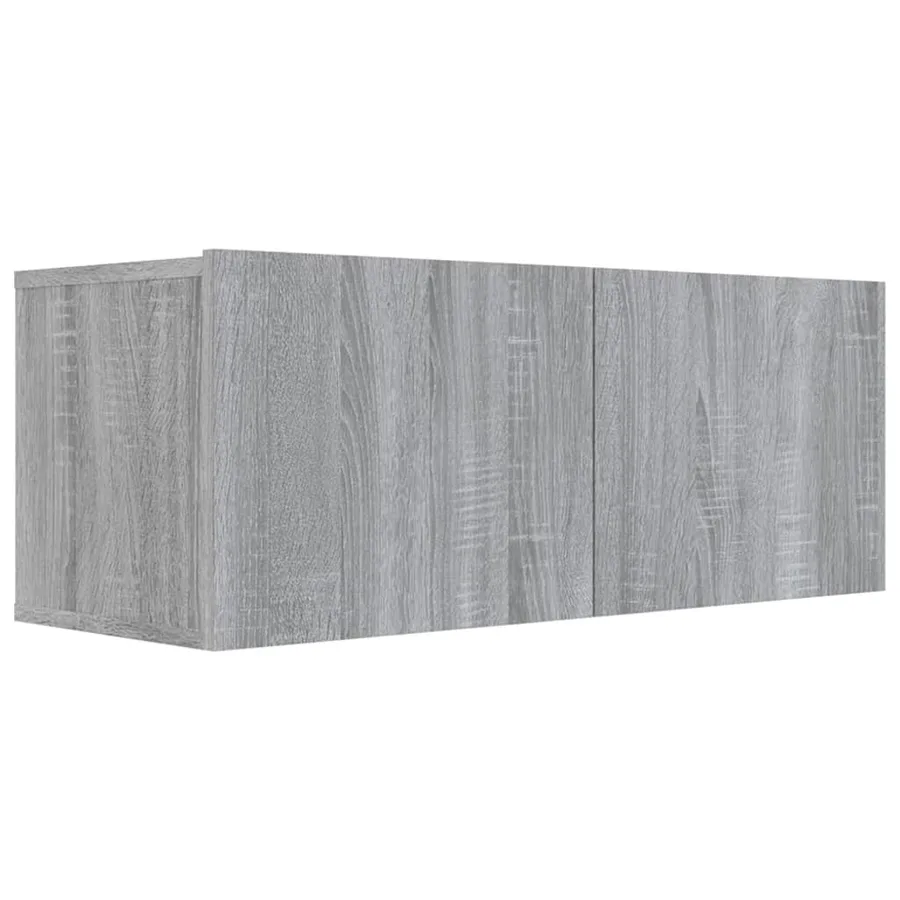 Ensemble de meubles TV 6 pcs Sonoma gris Bois d'ingénierie - 3