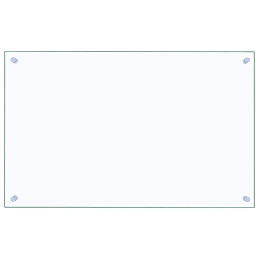 Dosseret de cuisine Transparent 80x50 cm Verre trempé - 2