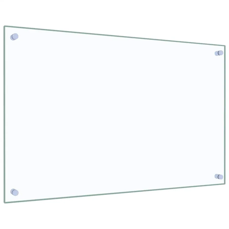 Dosseret de cuisine Transparent 80x50 cm Verre trempé - 5
