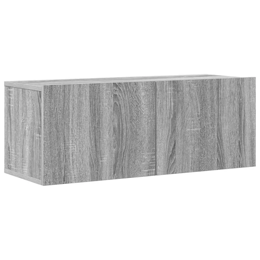 Ensemble de meubles TV 7 pcs Sonoma gris Bois d'ingénierie - 4